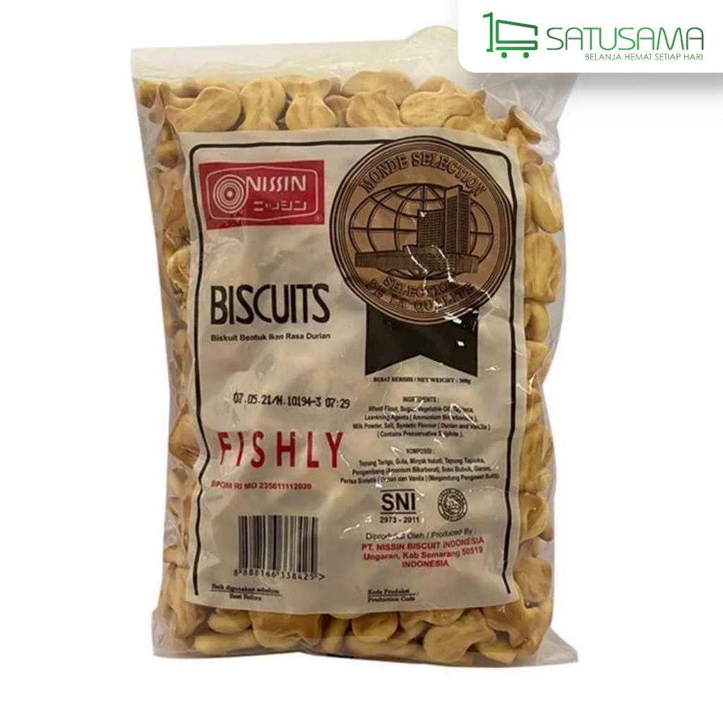 

Nissin Biscuits Fishly 500gr