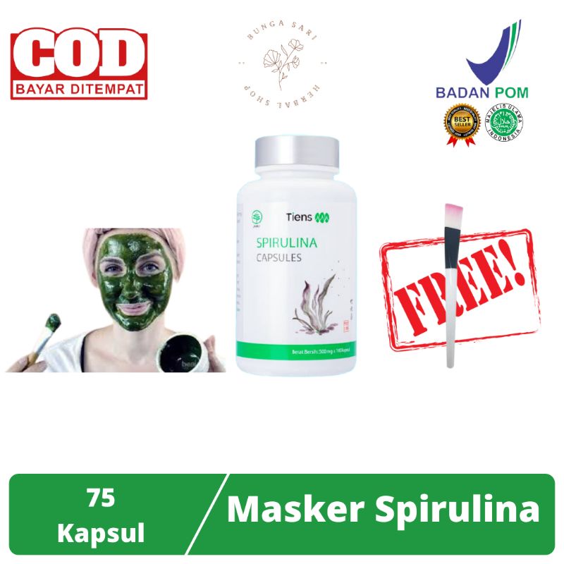 Jual Masker Wajah Spirulina Origina Shopee Indonesia