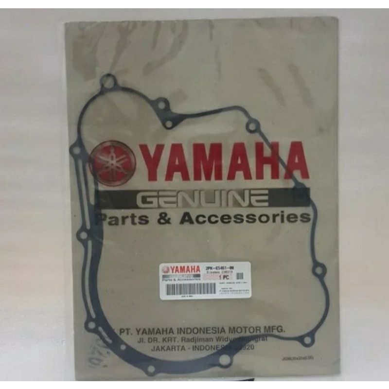 GASKET PAKING BAK KOPLING R15 V2 ASLI ORI YAMAHA 2PK E5461 00