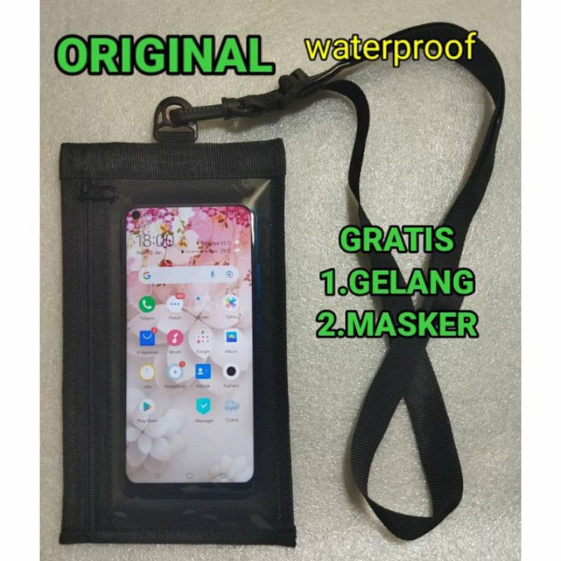 Tas Hp Gantung Mika Anti Air Waterproof murah