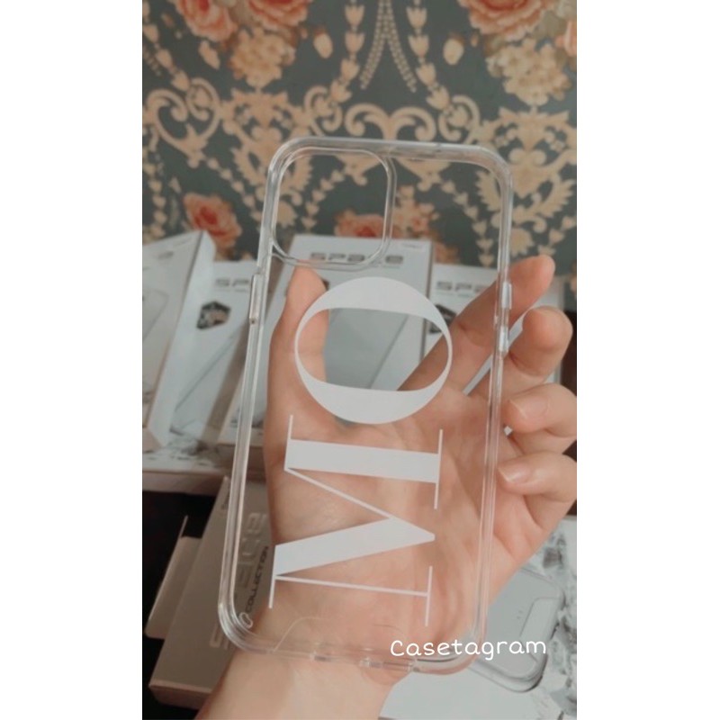 Space Clear Case anti kuning , anti drop , impact case , Premium case , Case iphone-2