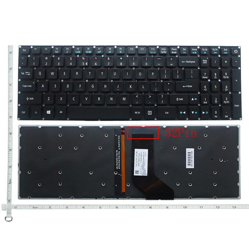 Keyboard Acer Aspire VX 15 VX15 VX5-591 VX5-591G VX5 793 VX5-793 VN7 593 VN7 793G