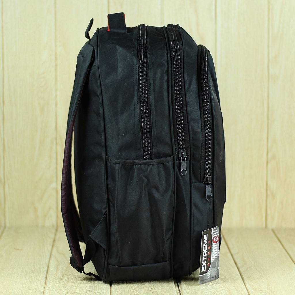 Back Pack Extreme Palazo Emboss X Hitam Pria Tas Punggung Laki Laki Bahan Tebal Kuat Berkualitas Ransel Pria Kerja Bonus Raincover Embos Kuat Tas Laptop Gendong Pria Sma Distro Keren Polos