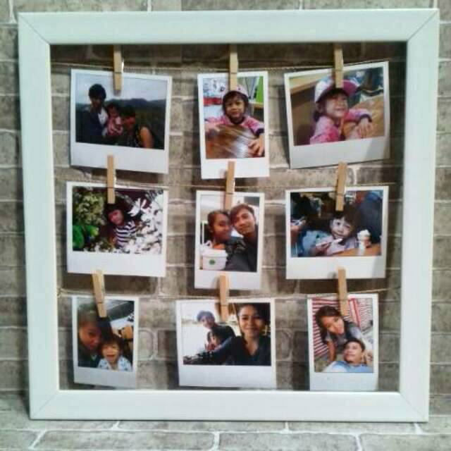 29 Bingkai Foto Polaroid Dari Kardus Koleksi Rial 29 Bingkai Foto Polaroid Dari Kardus Koleksi Rial