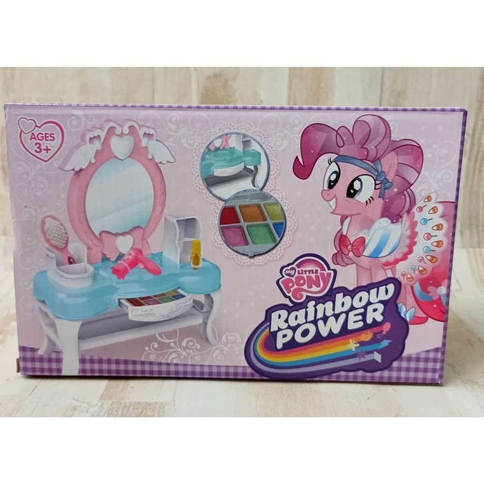 Mainan Anak Make Up Set Meja Rias Little Poni 928D mainan dandan