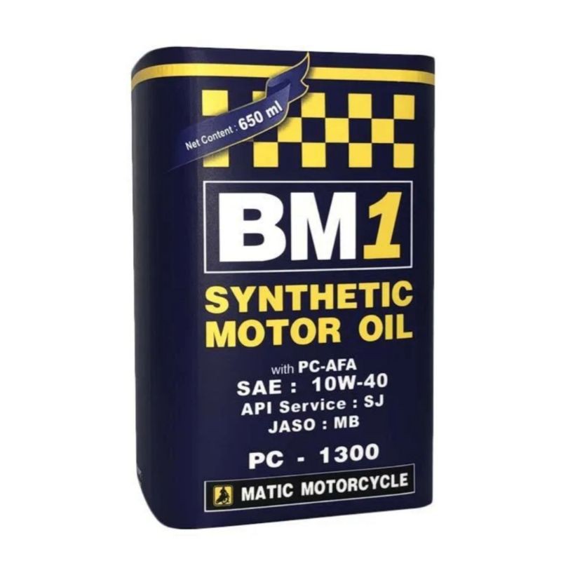 Oil BM1 PC 1300 For Matik SAE 10W-40 Jaso MB 650ml