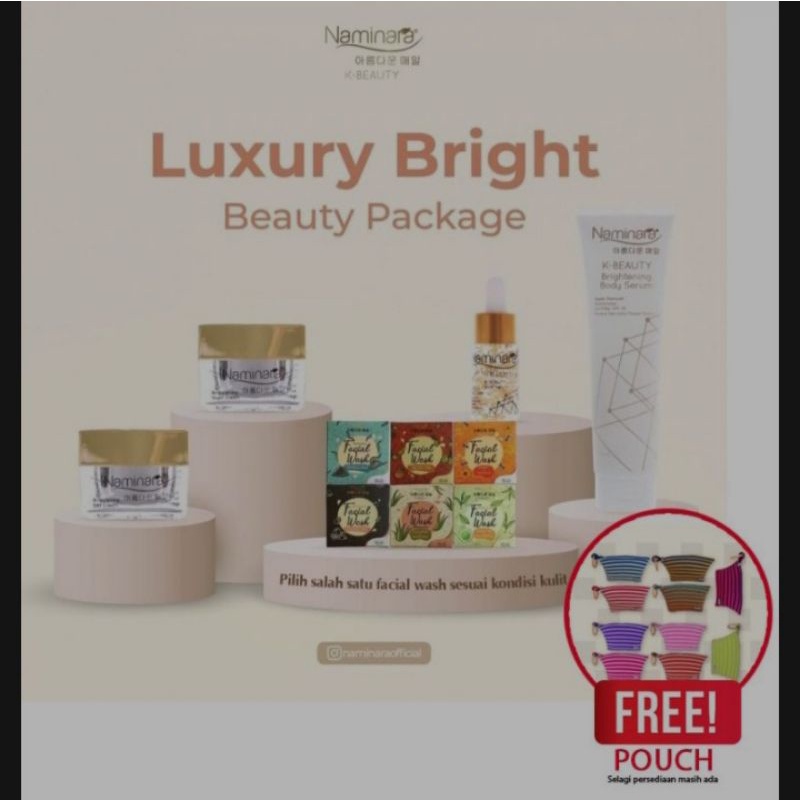 Naminara Skin Care Luxury Bright Beauty Package