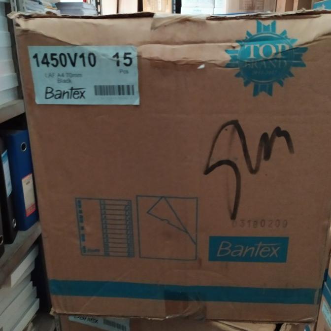 

Ordner Bantex 1450 Hitam Ukuran A4 Terlaris