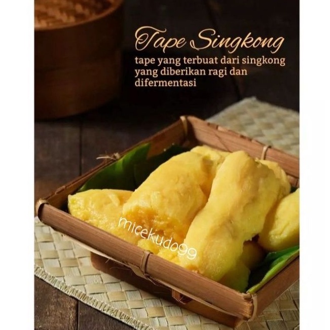 

TAPE SINGKONG LEGIT MANIS 500GR PEUYEUM PEYEUM