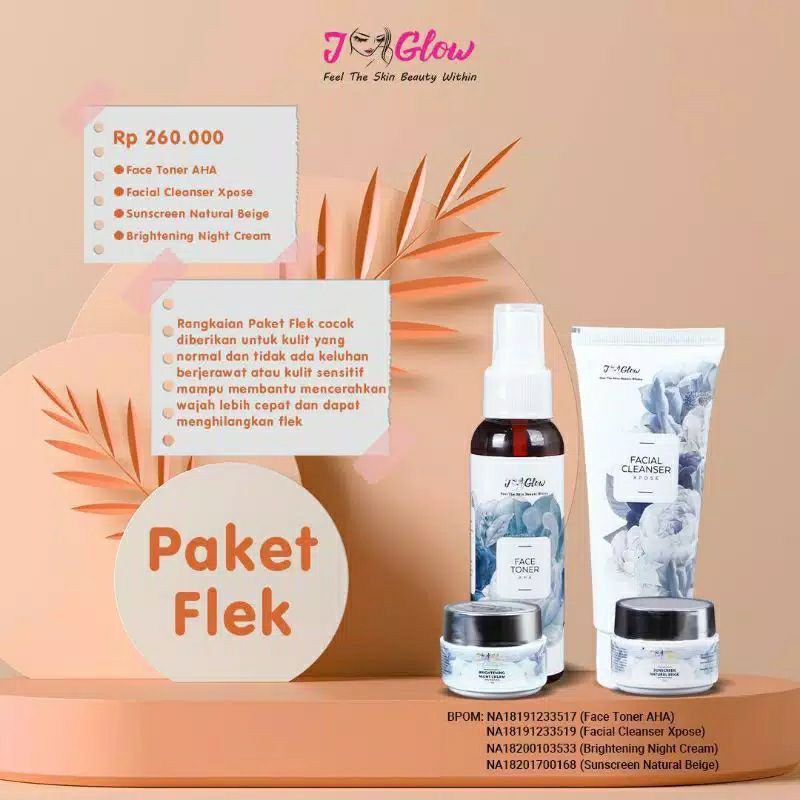 jglow paket flek