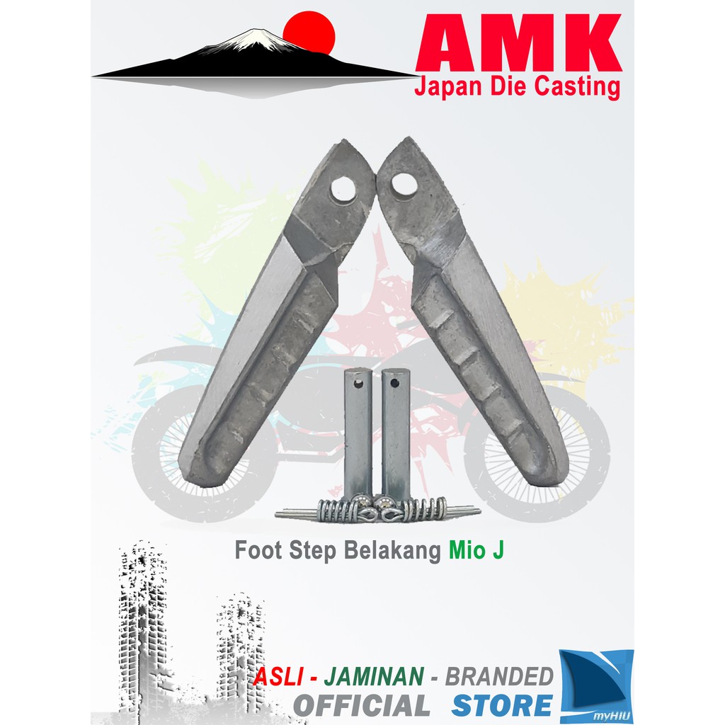 Injakan Kaki Yamaha Mio J - Rear Footstep D06 AMK