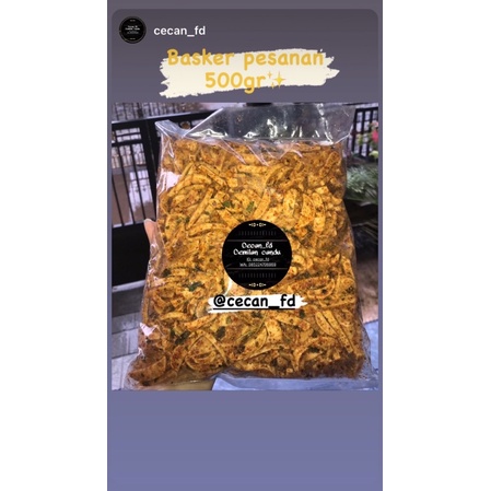 

BASRENG KERING PEDAS GURIH DAUN JERUK