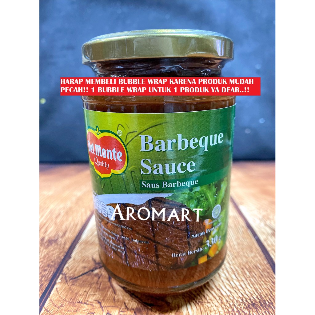 

Del Monte Barbeque Sauce/Saus Barbekyu/Saus BBQ (Harga belum termasuk bubble-wrap!) - 330g