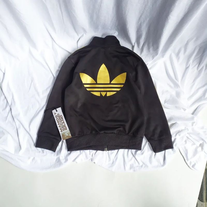 ADIDAS TODDLER FIREBIRD TRACKTOP | JAKET ADIDAS ORIGINALS HITAM GOLD