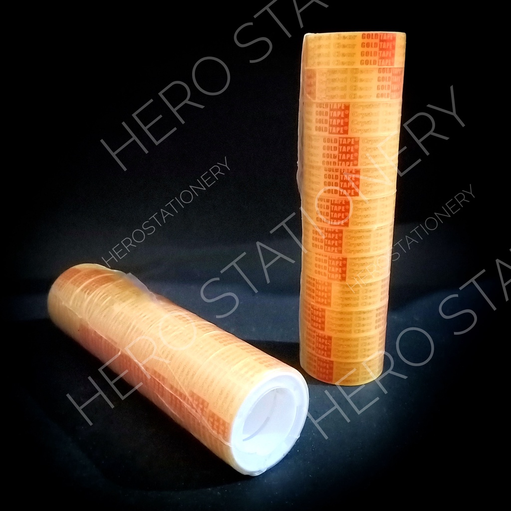 

Selotip transparan lebar 1.5 inch .12 roll