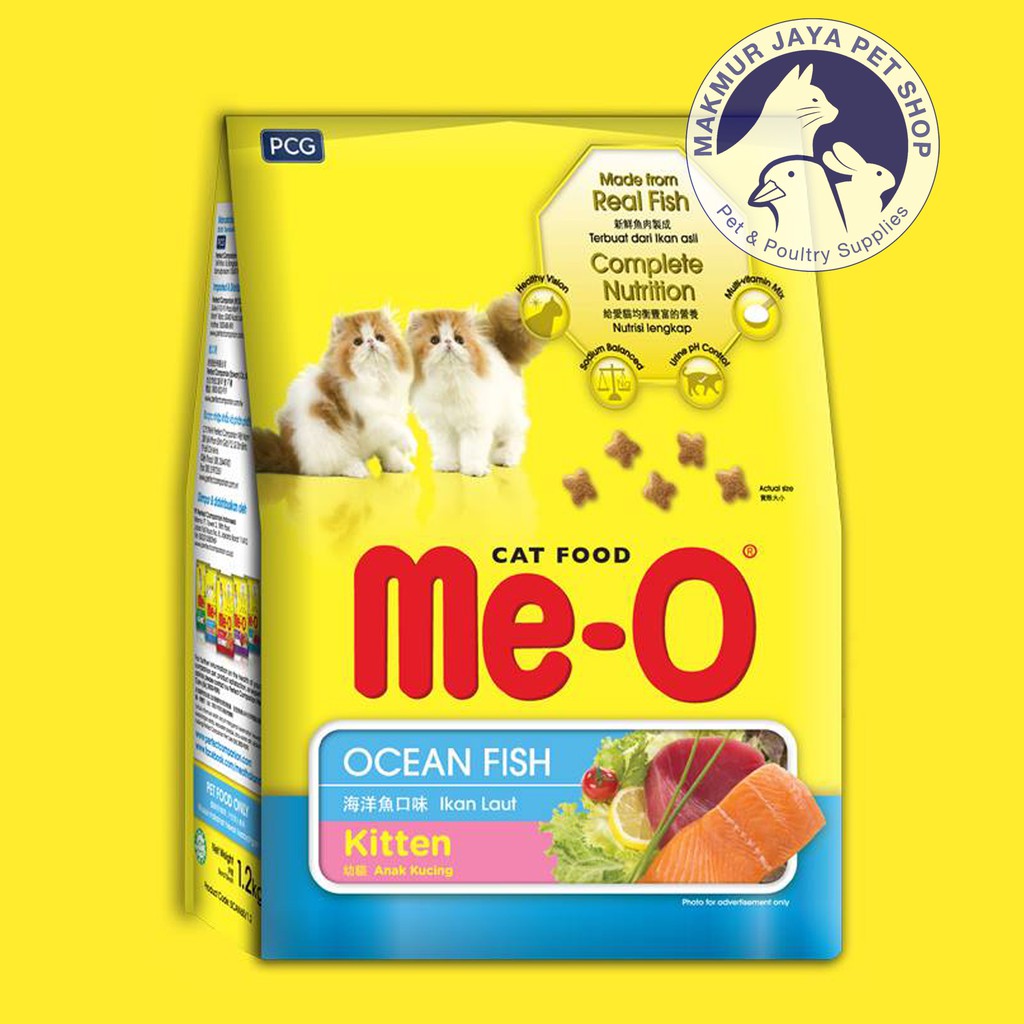 MeO Me-O KITTEN OCEAN FISH Cat Food Makanan Kucing 7 kg