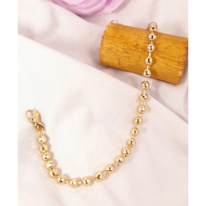 gelang rantai merica sedang zirconia gelang rantai gelang rantai wanita gelang xuping gelang lapis e