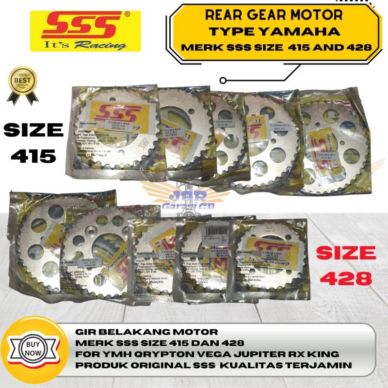 Gir Belakang SSS Rxking Jupiter F1z  415 428