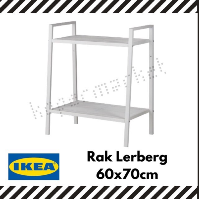 Ikea Rak Lerberg 60x70 Rak Besi Serbaguna Rak Tanaman
