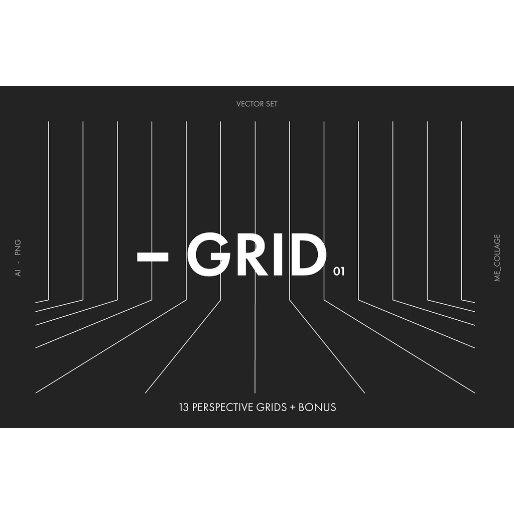 Vector Perspective Grid - Photoshop &amp; Illustrator