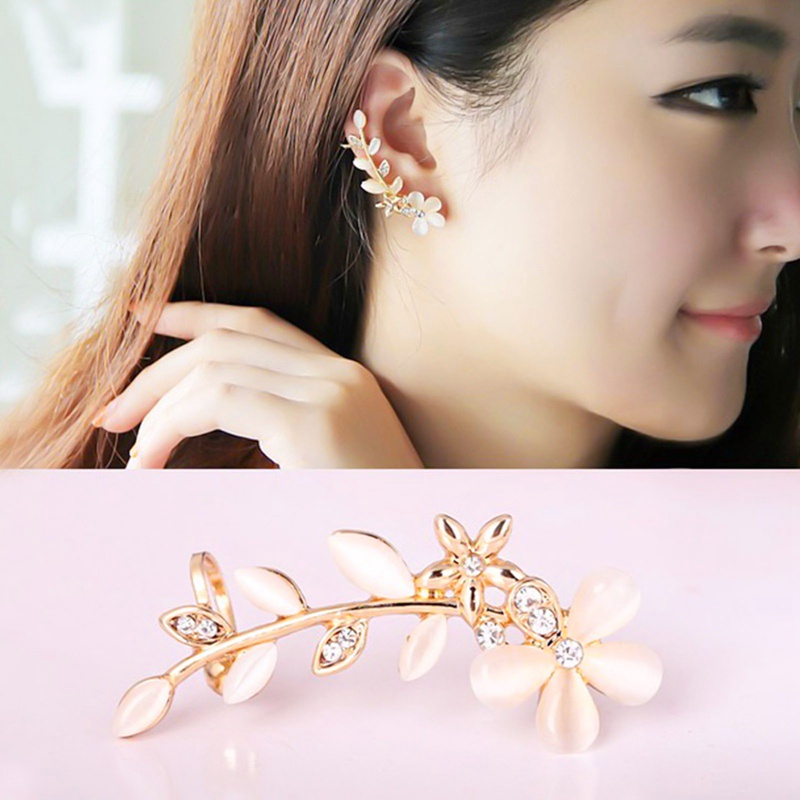 Anting Stud Kristal Berlian Imitasi Gaya Bohemian Untuk Wanita