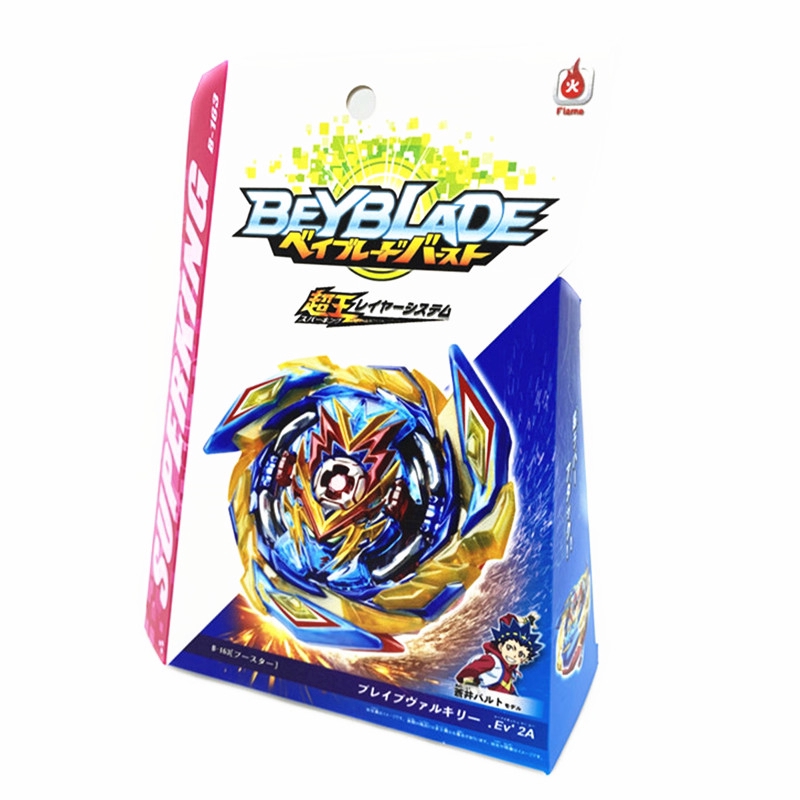 【Ready Stock！！】B-163 Booster Brave Valkyrie Evolution Beyblade  Burst/Superking/ Sparking Dengan Launcher Set Kid Toys