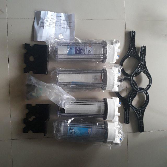 Filter Air Ledeng/pdam Plus 4 Housing Blue-saringan Air Siap Pakai - Watertech-watertech-gac-garuda