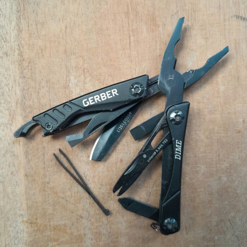 Gerber Dime Black Second Original EDC not Leatherman Victorinox