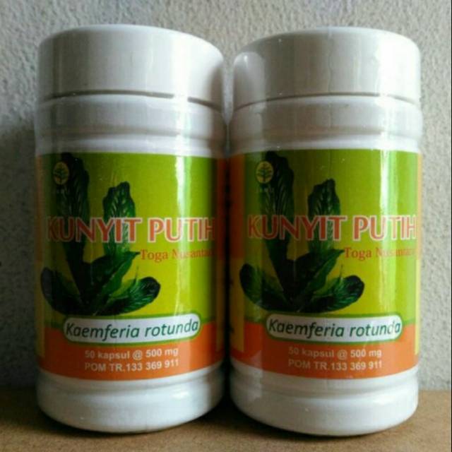 Jual Kapsul Herbal Kunyit Putih Toga Nusantara Shopee Indonesia 8342