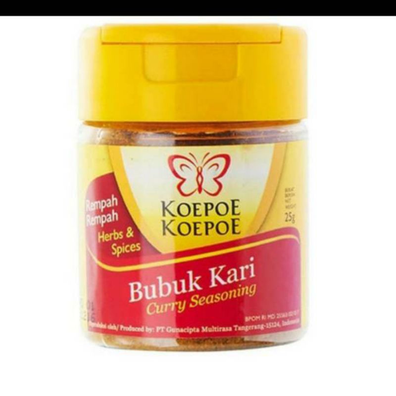 

Koepoe koepoe bumbu kare bubuk 25 gram