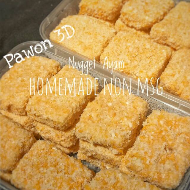 

Nugget Ayam non MSG/ Nugget Ayam Homemade/ Chicken nugget 500gr