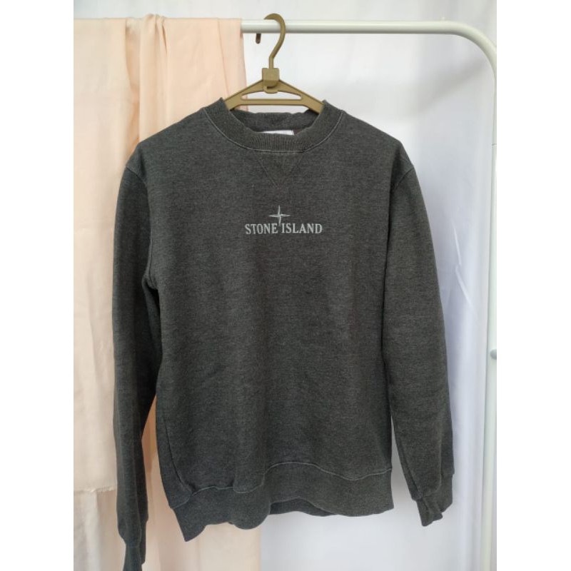 THRIFT CREWNECK STONE ISLAND