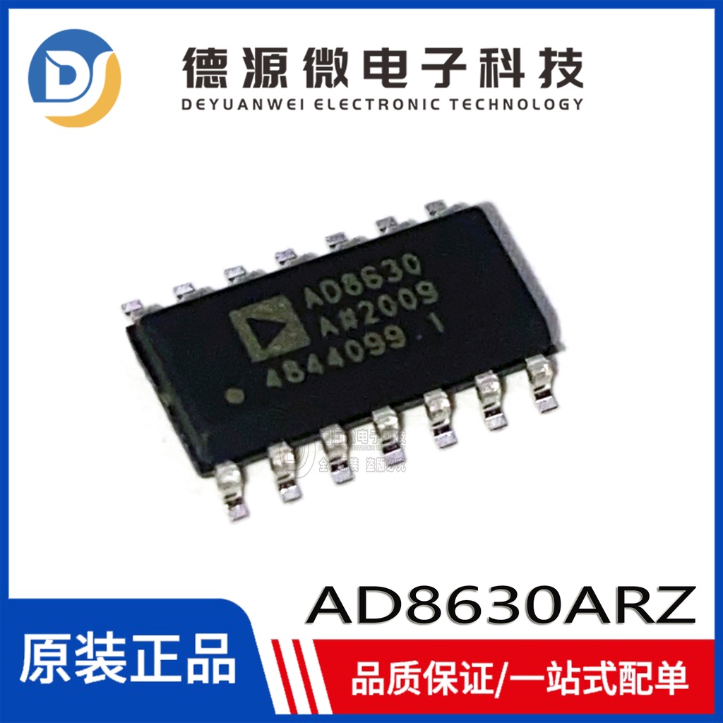 Ad8630arz Modul IC Chip Amplifier Layar Printing AD8630 4 Channel SOP14