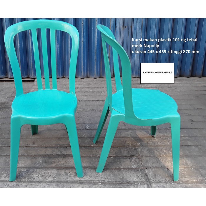 Kursi Makan Plastik Napolly NG101