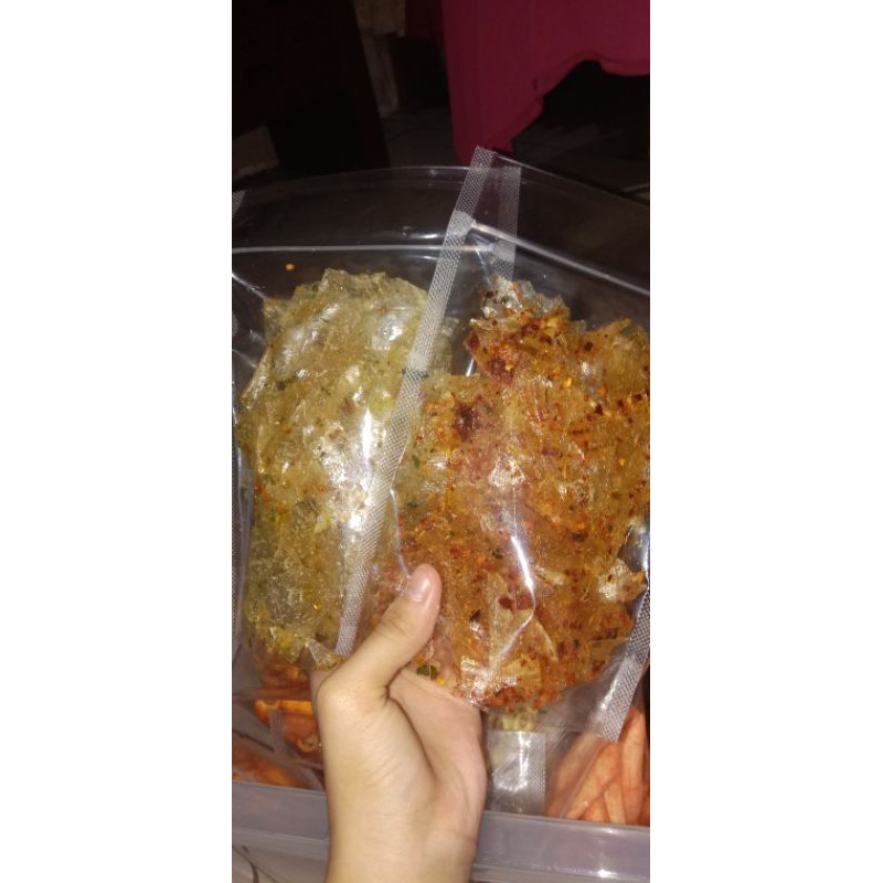 

Kripik kaca extra pedas 70gram