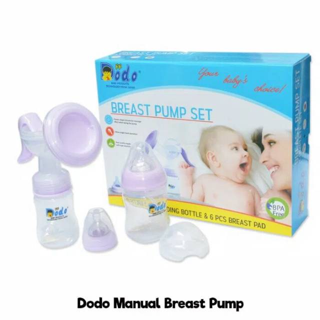 Dodo Manual Breast Pump Set /Pompa Asi Dodo Y1