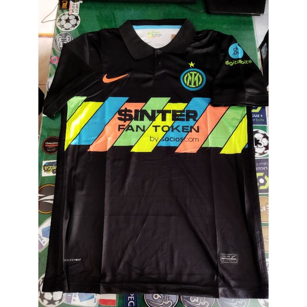 JERSEY BOLA INTER MILAN 3RD 2021 2022 GRADE ORI