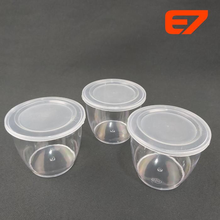 Cetakan Cup Puding Fim Plastik 180Ml - Gelas Puding - Gelas Bumbu - (25Pcs)