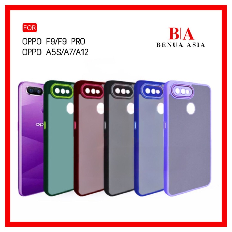 CASE PREMIUM NEOHYBRID DOVE CHROME OPPO F9 / F9 PRO SOFTCASE ~ FA