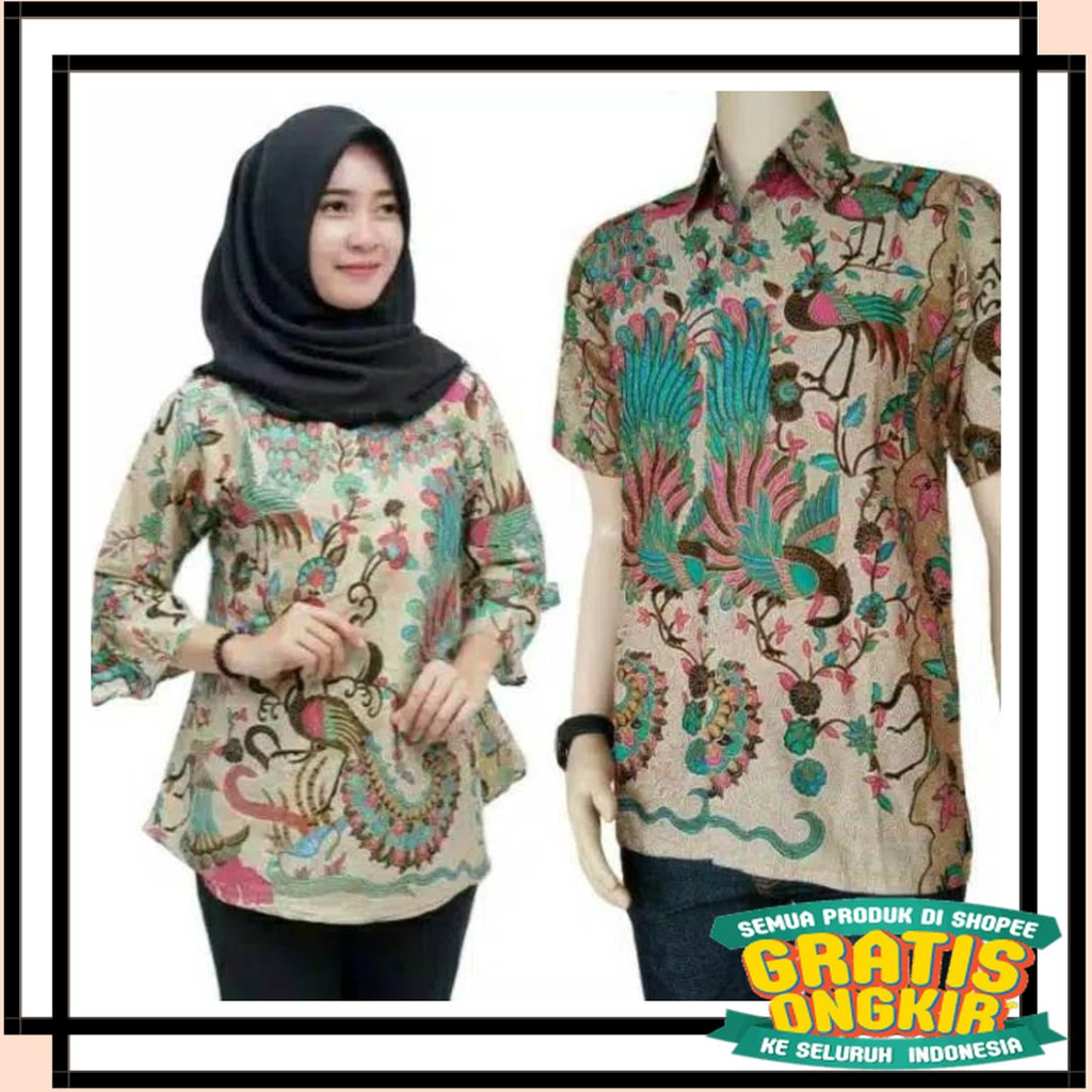 TERBARU TERMURAH TERKINI TERLARIS SEMARANG BAJU MURAH / Batik Couple NotoArto Batik IPNU-IPPNU