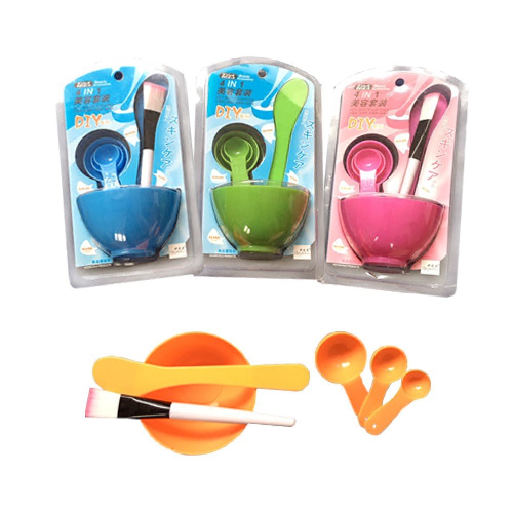 Mangkok Masker Set 4in1 - Mask Bowl Cosmetic