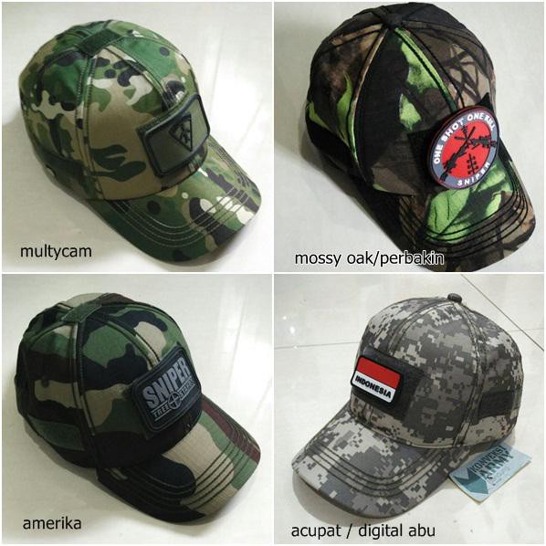 TOPI ARMY camo, militer, tactical, airsoft grosir