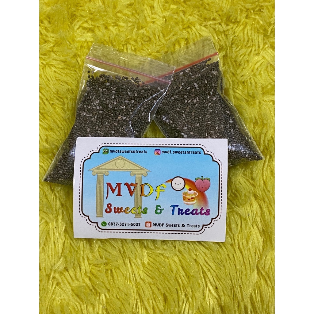 

Chia Seeds : 20 gr - 50 gr