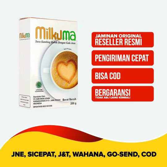 

✅ MILKUMA SUSU KAMBING + GULA AREN Susu Kambing Pengganti ASI sehat enak