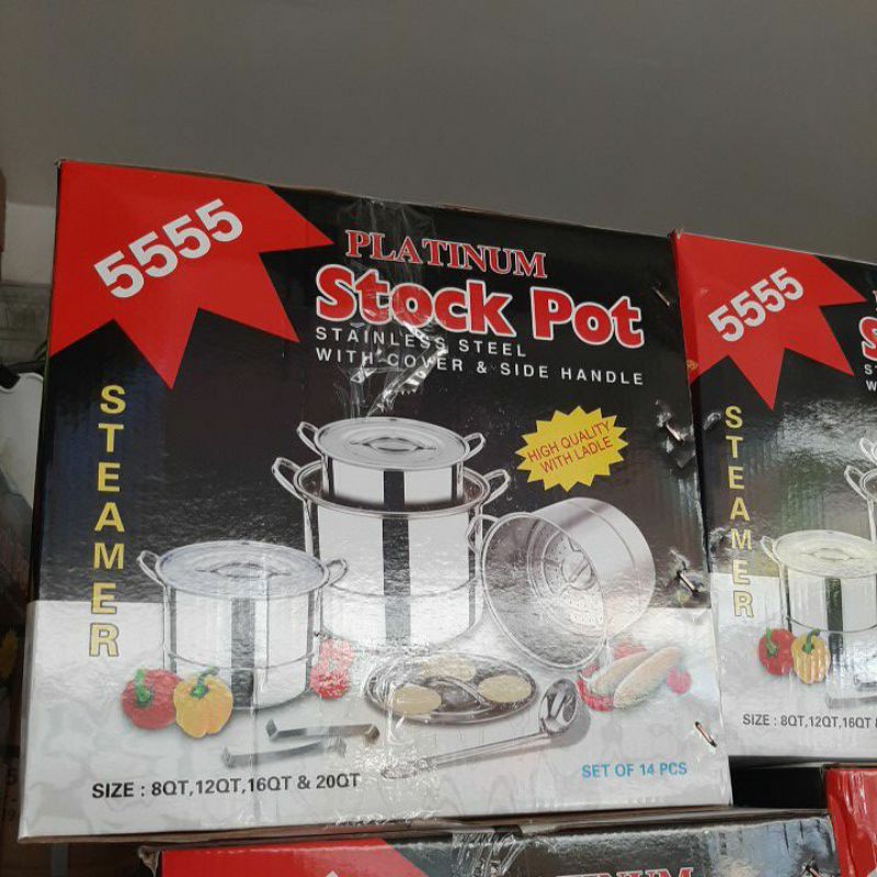 stock pot platinum 4 set india asli