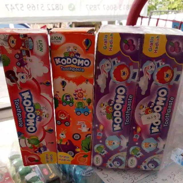 Kodomo Sikat Gigi Pasta Gigi