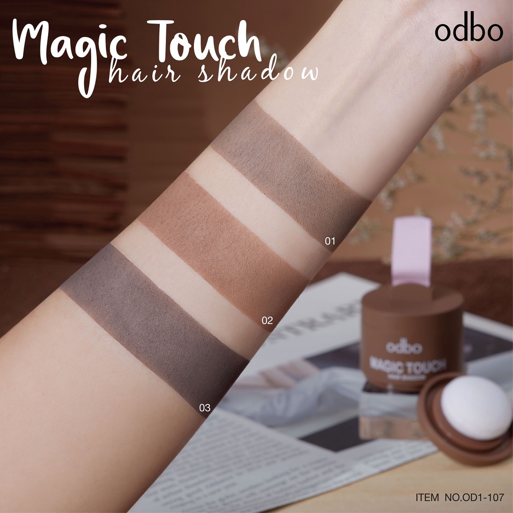 Image of BEST SELLER ODBO Magic Touch Hair Shadow OD139 Cover Rambut Tipis l Thailand #3