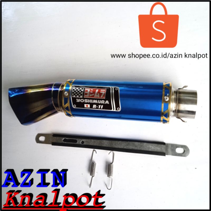 Slencer knalpot tabung knalpot YOSHIMURA inlet 50/51mm