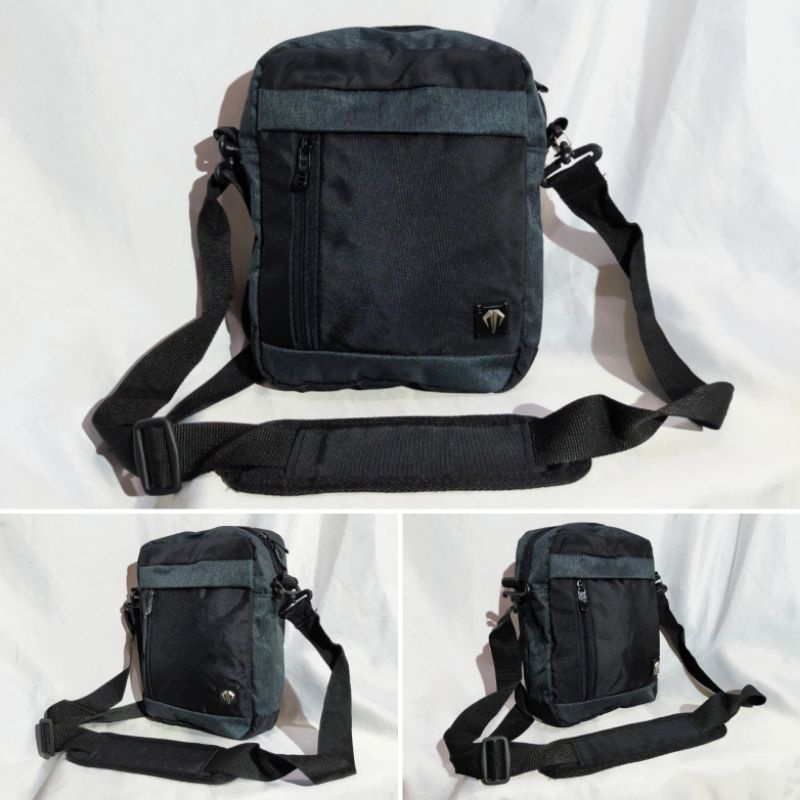 Tas selempang pria - travel pouch ukuran 9 inch - Track by Tracker 20TR611 - 20TR607 original free rain cover