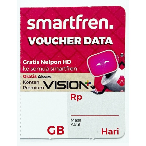 PAKET DATA / ISI ULANG SMARTFREN (Bisa untuk ESIM)